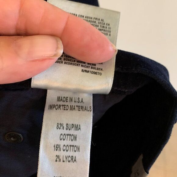 Citizens of Humanity navy velvet jean, EUC, sz 32, high rise skinny, classic - Picture 5 of 16